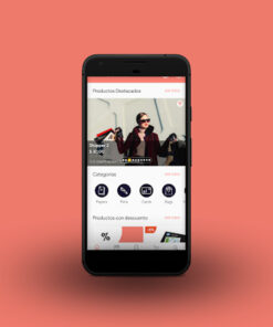 App Android para venta en línea