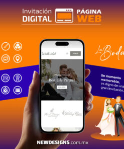 Invitación Digital para Bodas