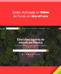 Slider Animado con Vídeo de Fondo en WordPress